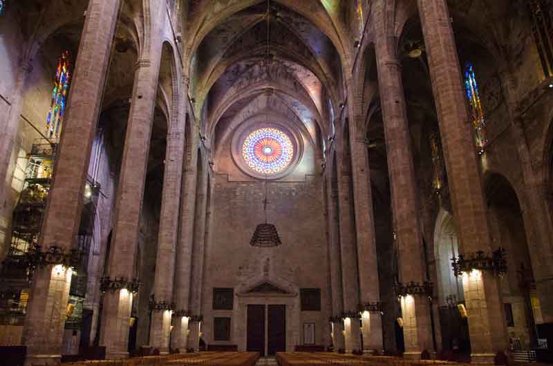 16 - Mallorca - P  de Mallorca - catedral de Santa Maria o La Seo - interior